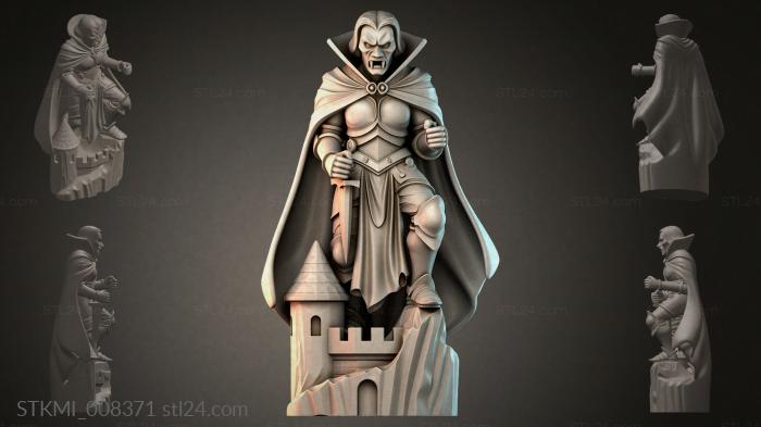 Статуэтки фентези (STKMI_008371) 3D модель для ЧПУ станка