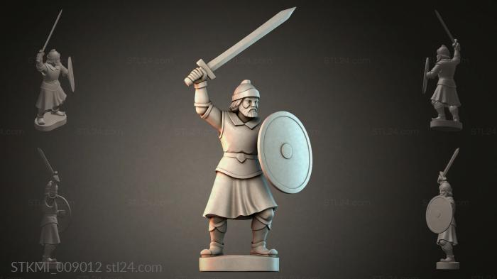 Статуэтки фентези (STKMI_009012) 3D модель для ЧПУ станка
