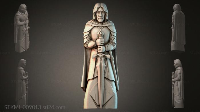 Статуэтки фентези (STKMI_009013) 3D модель для ЧПУ станка
