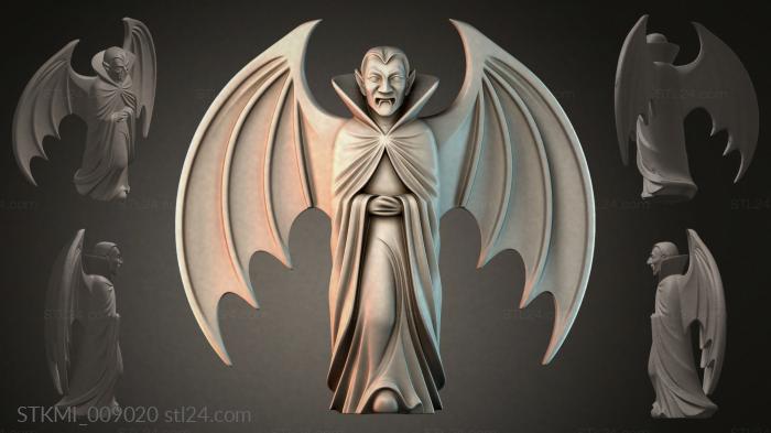 Статуэтки фентези (STKMI_009020) 3D модель для ЧПУ станка