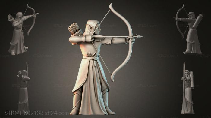 Статуэтки фентези (STKMI_009133) 3D модель для ЧПУ станка