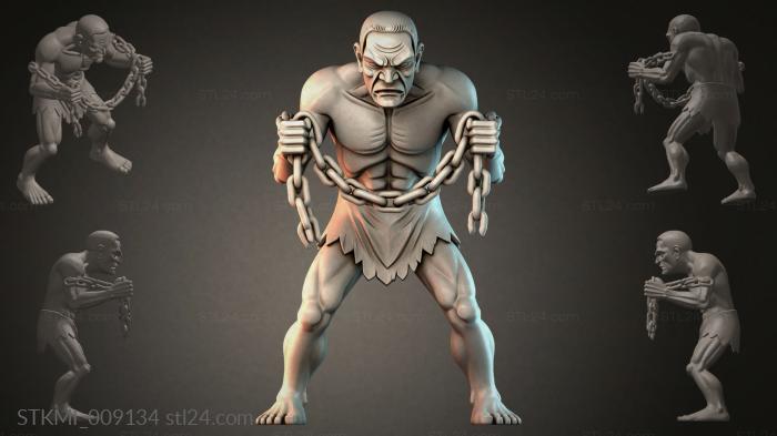 Статуэтки фентези (STKMI_009134) 3D модель для ЧПУ станка