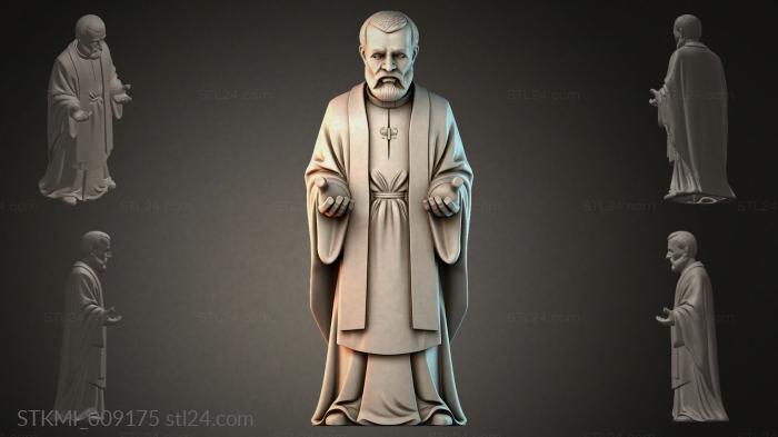 Статуэтки фентези (STKMI_009175) 3D модель для ЧПУ станка