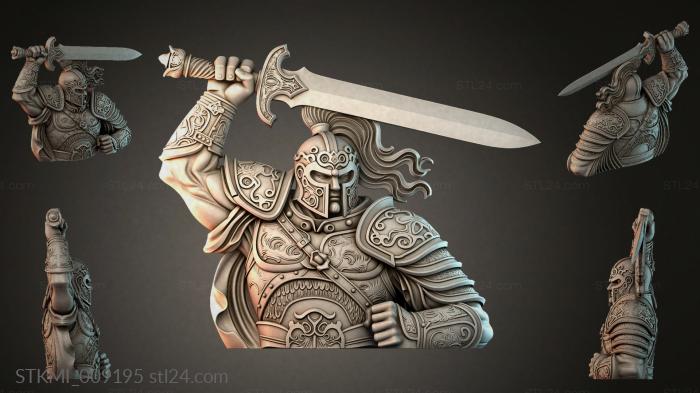 Статуэтки фентези (STKMI_009195) 3D модель для ЧПУ станка