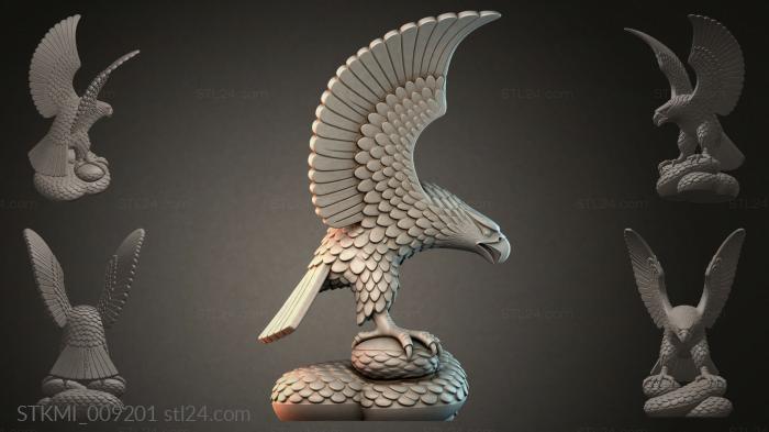 Статуэтки фентези (STKMI_009201) 3D модель для ЧПУ станка