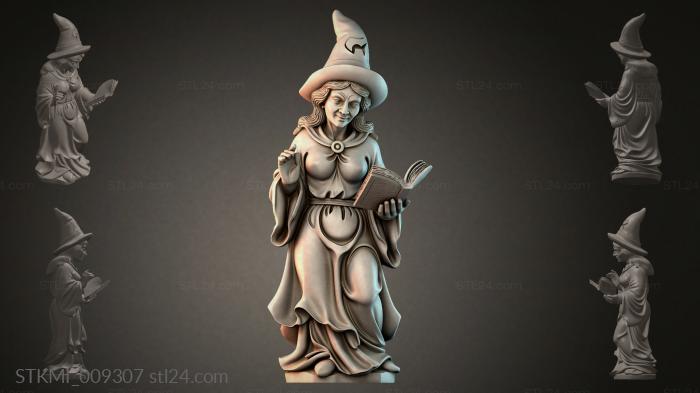 Статуэтки фентези (STKMI_009307) 3D модель для ЧПУ станка