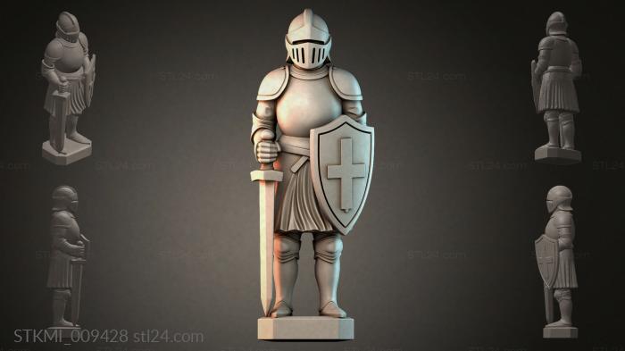 Статуэтки фентези (STKMI_009428) 3D модель для ЧПУ станка