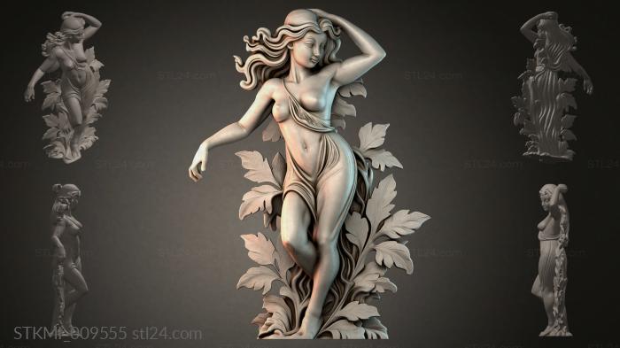 Статуэтки фентези (STKMI_009555) 3D модель для ЧПУ станка
