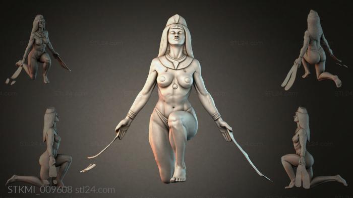 Статуэтки фентези (STKMI_009608) 3D модель для ЧПУ станка