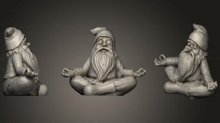 Zen Gnome Without Dove
