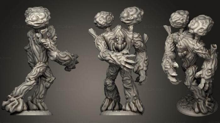 Figurines simple (Birdsgrow the Treant, STKPR_0142) 3D models for cnc