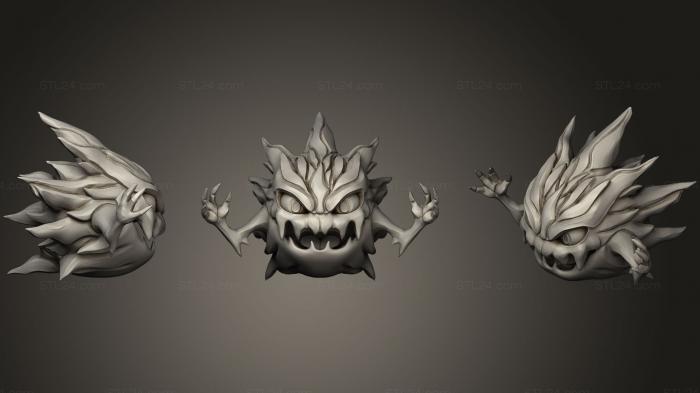 Figurines simple (Bomb Fanart From Final Fantasy, STKPR_0165) 3D models for cnc