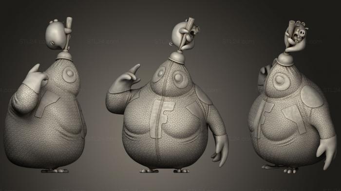Figurines simple (Darlene Angry Birds Evolution, STKPR_0323) 3D models for cnc