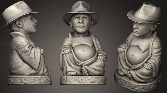 Figurines simple (Indiana Jones Buddha, STKPR_0683) 3D models for cnc