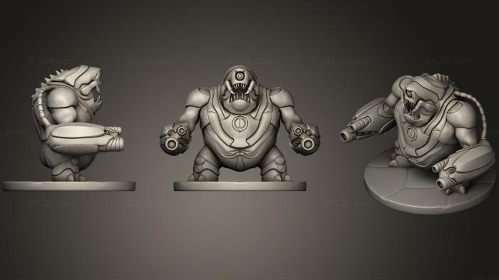 Figurines simple (Mancubus  Collectible, STKPR_0833) 3D models for cnc