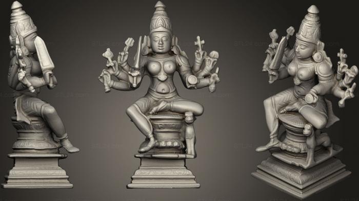 Figurines simple (Mariamman  Goddess Of Rain, STKPR_0850) 3D models for cnc