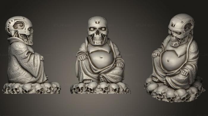 Figurines simple (Terminator Pop Buddha, STKPR_1267) 3D models for cnc