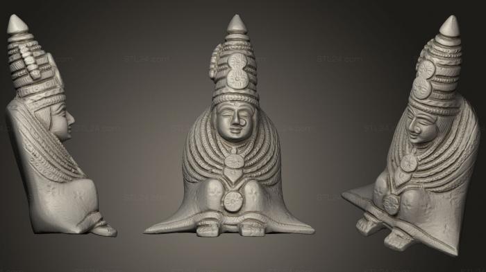 Figurines simple (Tulja Bhavani  Giver Of Life, STKPR_1327) 3D models for cnc