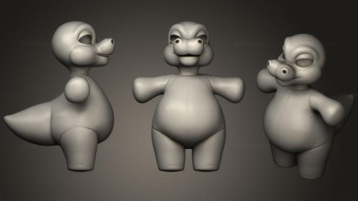 Figurines simple (Re imagine Mr patches, STKPR_1505) 3D models for cnc