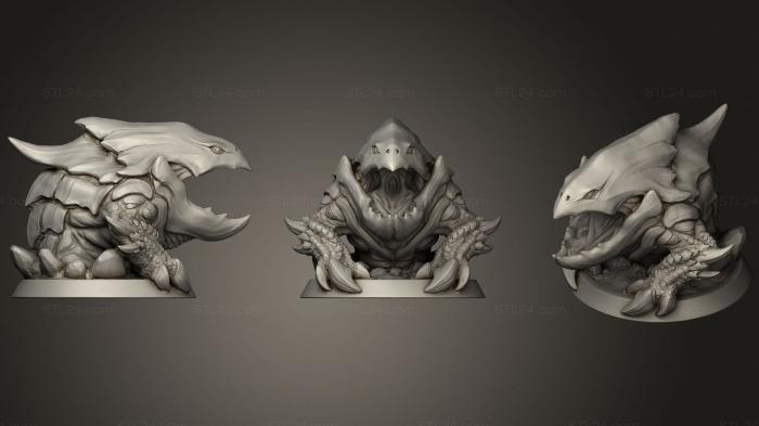 Figurines simple (Bulette, STKPR_1788) 3D models for cnc