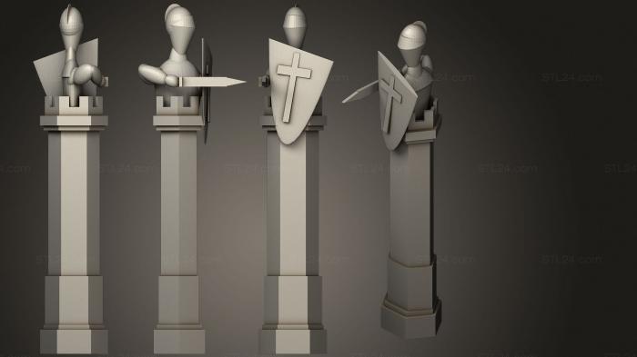 Harry potter wizard chess pieces1