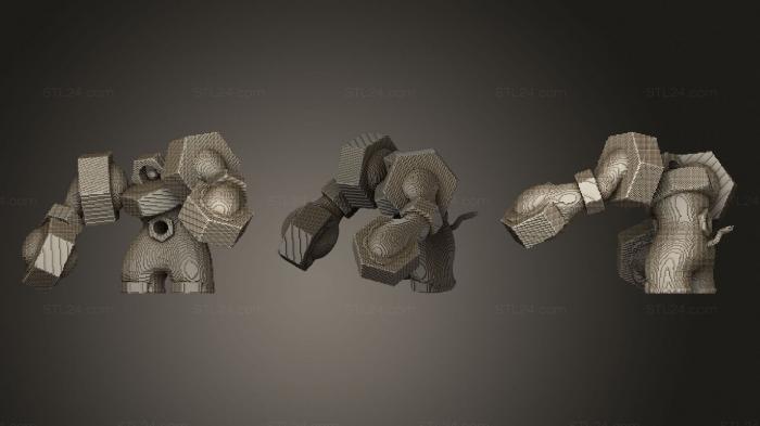 Figurines simple (Minecraft Melmetal, STKPR_2043) 3D models for cnc