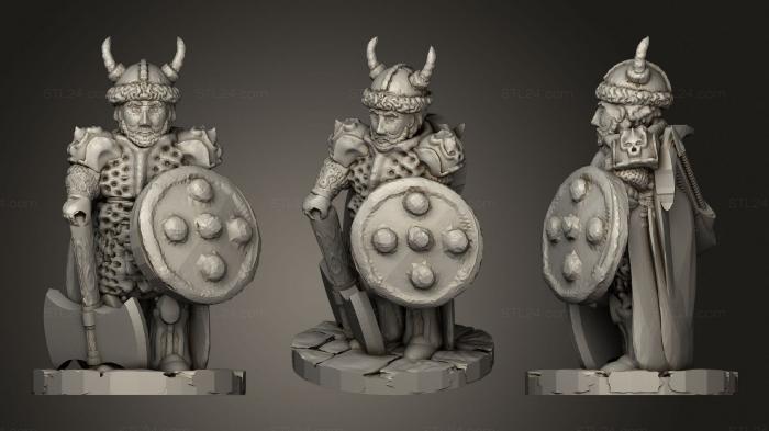 Figurines simple (Randito D&d Hero, STKPR_2200) 3D models for cnc