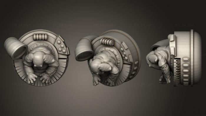 Figurines simple (Star Wars Legion Sin faccion Max Rebo, STKPR_2267) 3D models for cnc