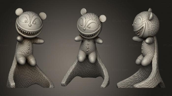 Figurines simple (Vampire Teddy, STKPR_2299) 3D models for cnc