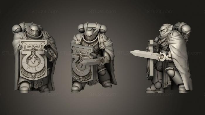 Figurines simple (Victory+honor+guard, STKPR_2302) 3D models for cnc
