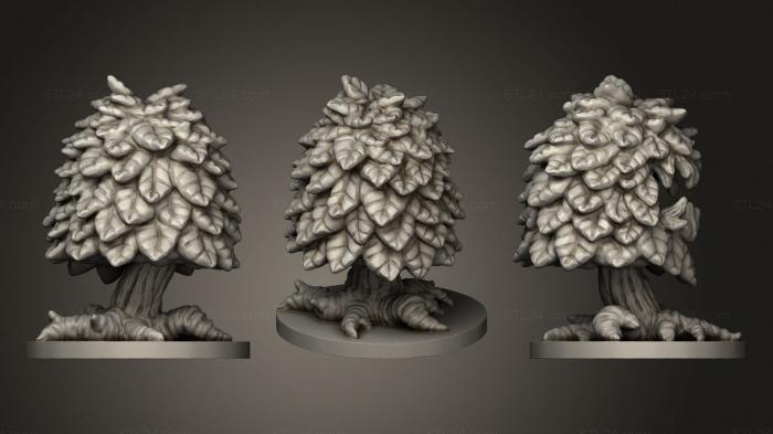 Figurines simple (Awakened shrub, STKPR_2360) 3D models for cnc