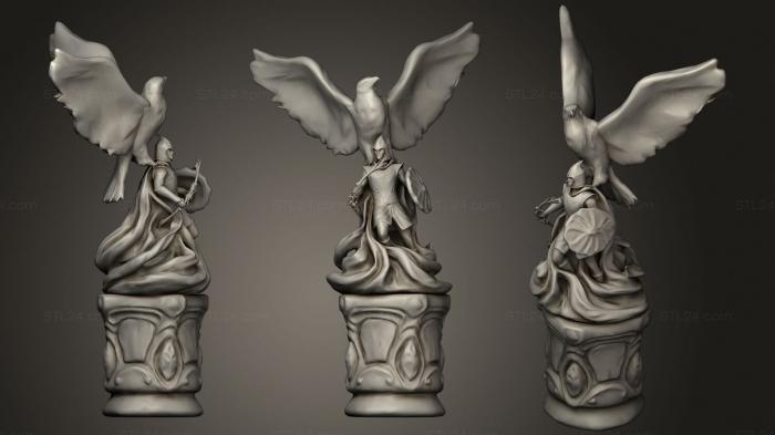 Figurines simple (Ayleid Statue, STKPR_2363) 3D models for cnc