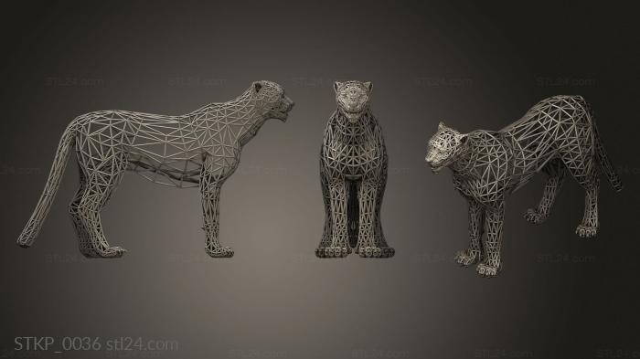 LEOPARD WIREFRAME