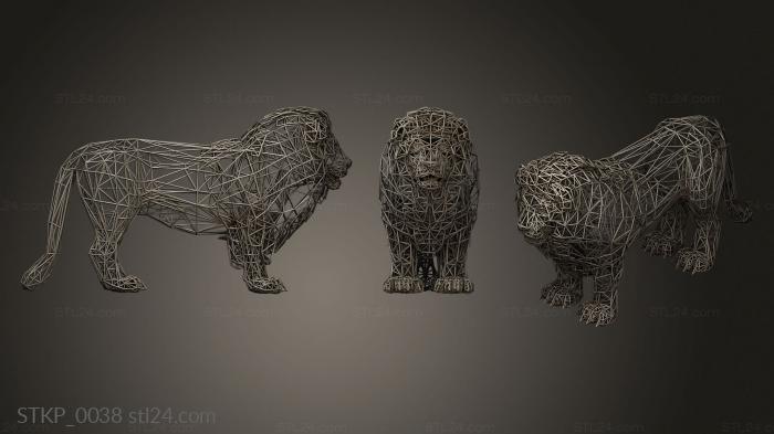 LION WIREFRAME