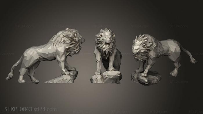 Low Poly Lion