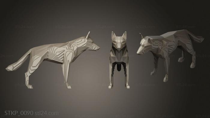 Parametric German Shepherd Dog