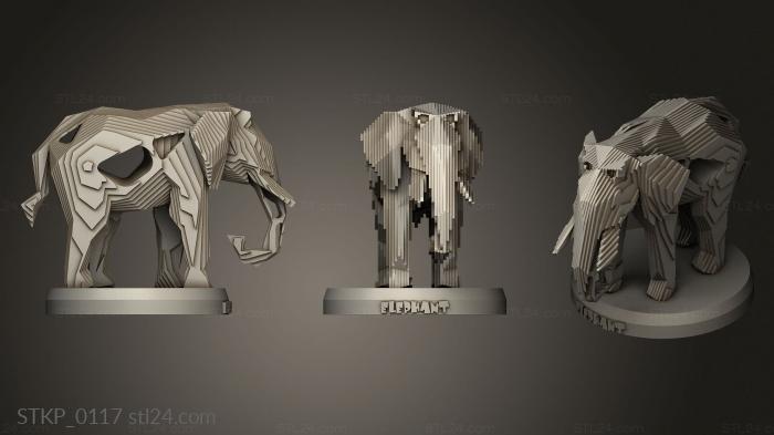 Parametric V Asian Elephant