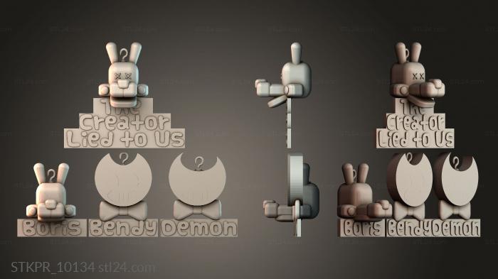 Figurines simple (STKPR_10134) 3D models for cnc