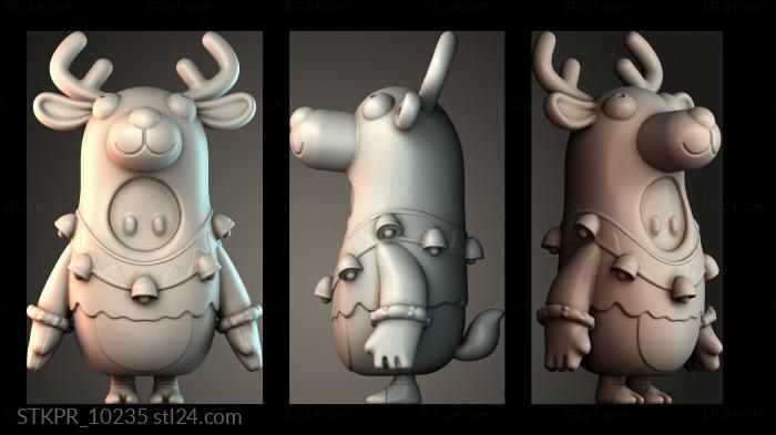 Figurines simple (STKPR_10235) 3D models for cnc