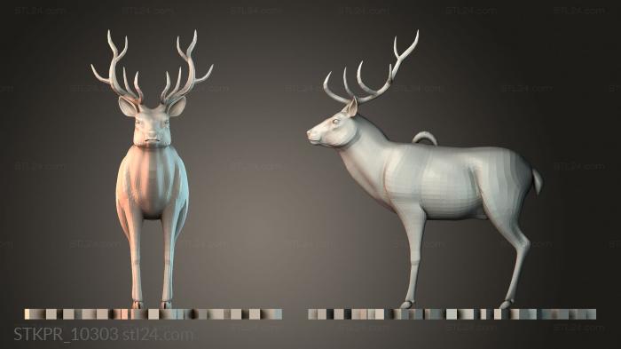 Figurines simple (STKPR_10303) 3D models for cnc