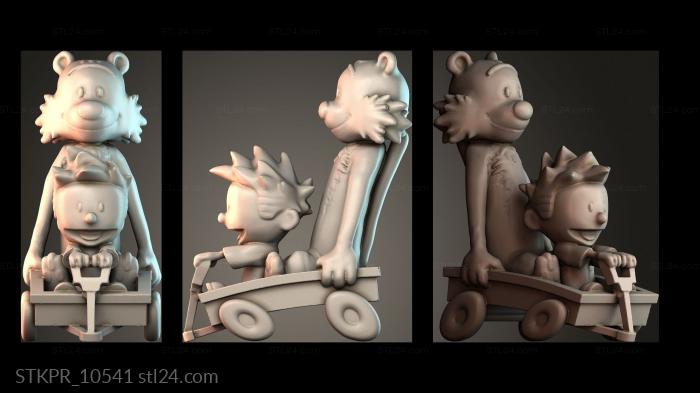 Figurines simple (STKPR_10541) 3D models for cnc