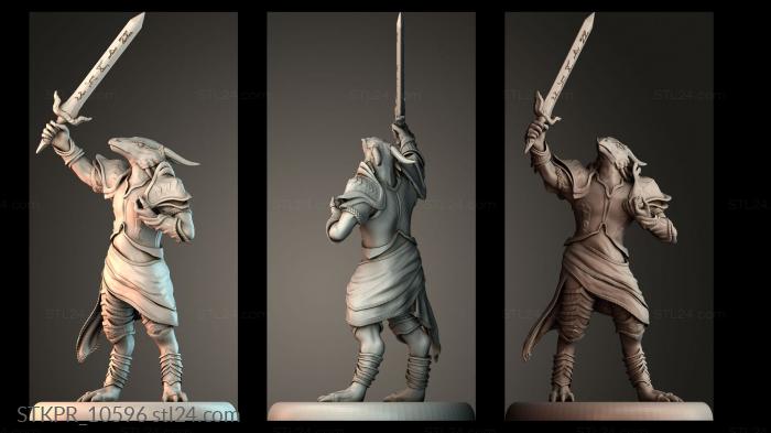 Figurines simple (STKPR_10596) 3D models for cnc