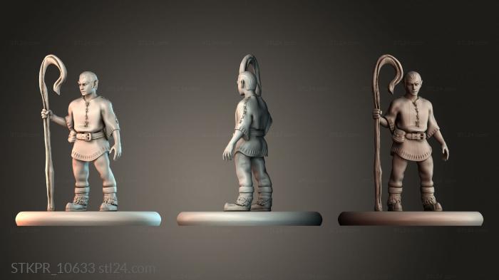 Figurines simple (STKPR_10633) 3D models for cnc