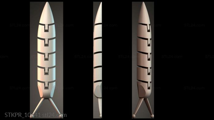 Figurines simple (STKPR_10641) 3D models for cnc