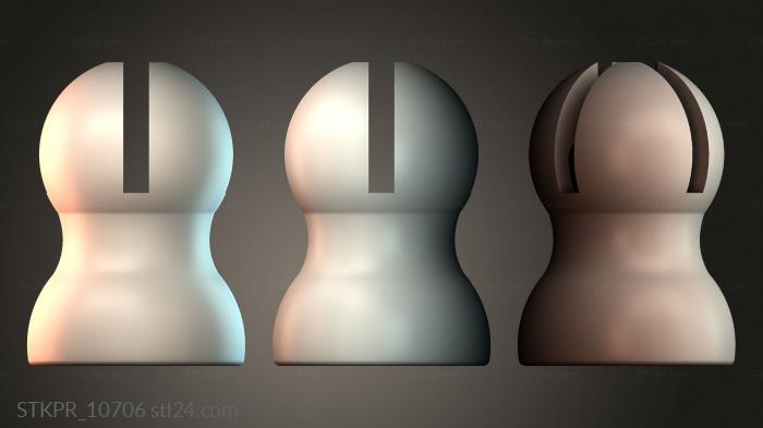 Figurines simple (STKPR_10706) 3D models for cnc