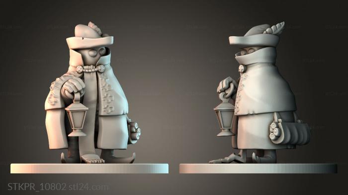 Figurines simple (STKPR_10802) 3D models for cnc