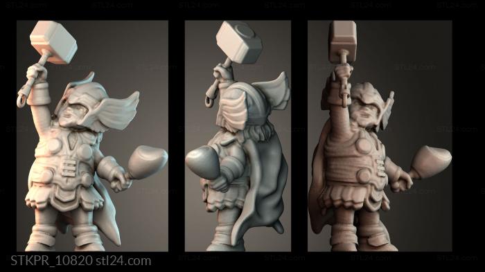 Figurines simple (STKPR_10820) 3D models for cnc