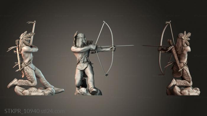 Figurines simple (STKPR_10940) 3D models for cnc