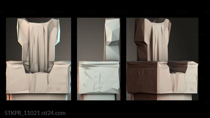 Figurines simple (STKPR_11021) 3D models for cnc