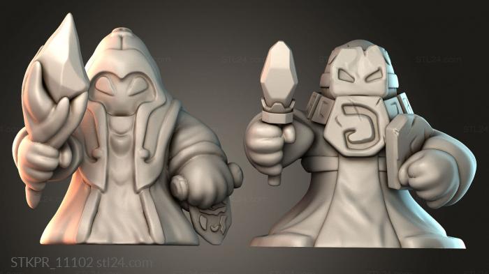Figurines simple (STKPR_11102) 3D models for cnc
